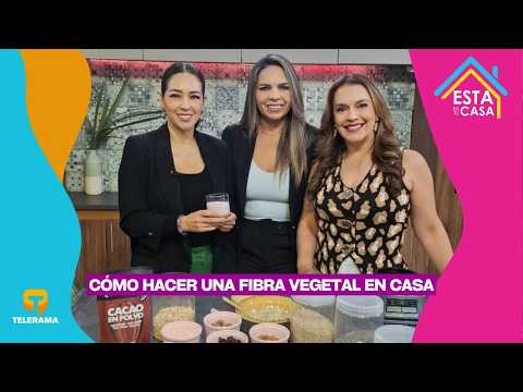 Cómo hacer una fibra vegetal en casa