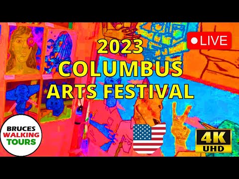 Take a Virtual Tour of the 2023 Columbus Arts Festival: Here's What You'll See!