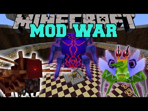 PopularMMOs - WAR OF BUGS - Minecraft Mod War Battle - Mods