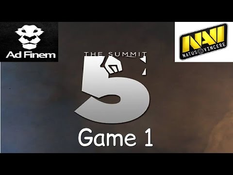 Ad Finem vs NaVi - Game 1 - The Summit 5 - LB ro1 - Highlights