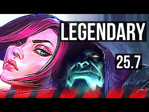FIORA vs YORICK (TOP) | 7 solo kills, Legendary, 13/3/6, Rank 14 Fiora | EUW Challenger | 25.7