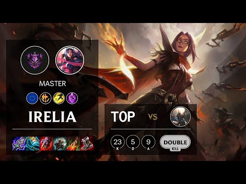Irelia Top vs Pantheon - EUW Master Patch 11.12