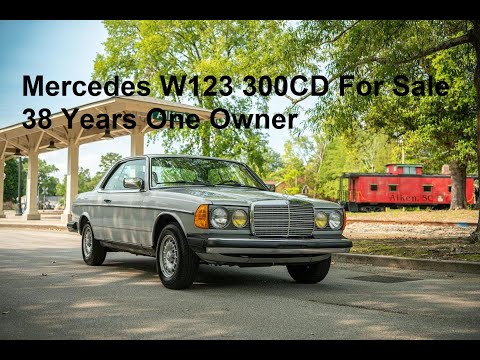 1984 Mercedes 300CD 91K Original Miles Same Owner for 38 Years Walk Around For Sale Car Cave