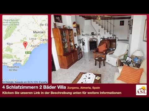4 Schlafzimmern 2 Bäder Villa zu verkaufen in Zurgena, Almeria, Spain
