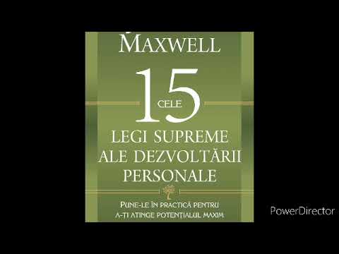 Cele 15 legi supreme ale dezvoltarii personale - John C. Maxwell Legea 10| Partea 1