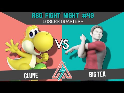 ASG 49: LOSERS QUARTERS - Clune (Yoshi) vs Big Tea (Wii Fit Trainer)