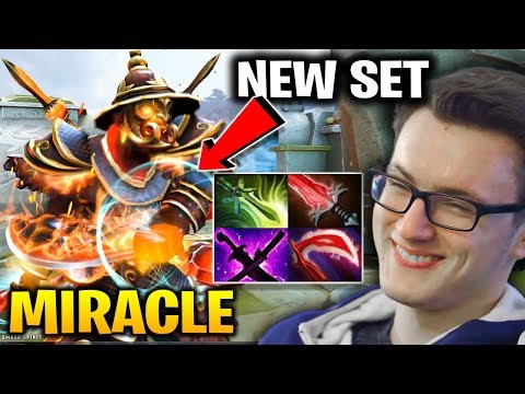 Miracle *NEW TI8 SET Ember Spirit Collector's Cache vs Resolution Slark