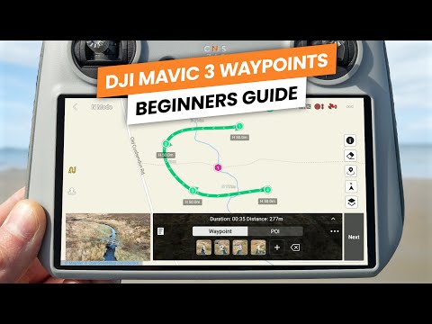 DJI Mavic 3 WAYPOINTS Beginners Guide | NEW Intelligent Flight Mode