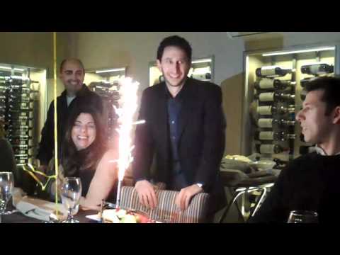 Allan's 40th Birthday - Cake Time