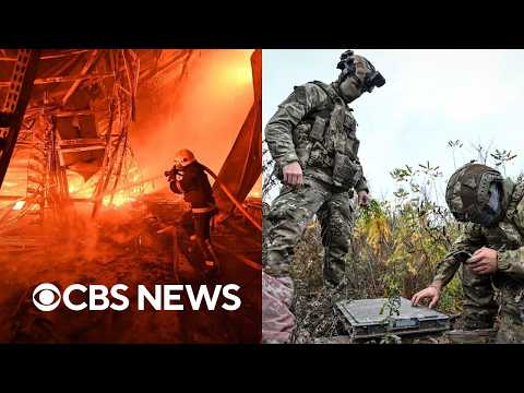 Ceasefire begins in Russian-occupied Ukrainian town as strikes on Kyiv continue