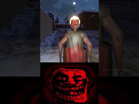 Granny Remake Mobile Vs Granny The Mall Cought 👿 Trollface Edit #shorts #granny #trollface #granny1