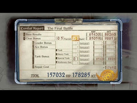 Valkyria Chronicles 4 - A Rank - Story Battle - Chapter 18 - The Final Battle - 5 turns