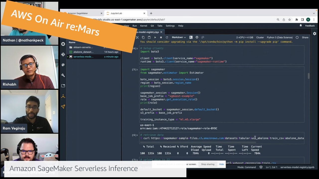AWS On Air ft. Amazon Sagemaker Serverless Inference