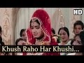 Khush Raho Har Khushi Hai Suhaag Raat Songs Jeetendra Rajshree Mukesh Filmigaane