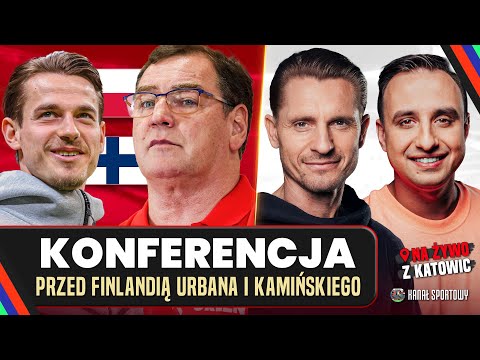 POLSKA - FINLANDIA | URBAN I KAMIŃSKI NA KONFERENCJI REPREZENTACJI POLSKI + STUDIO I TRENING KADRY