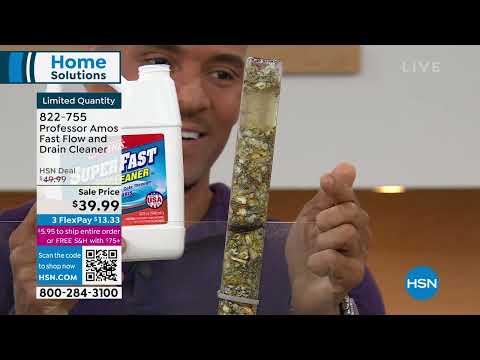 Professor Amos Fast Flow and Drain Cleaner