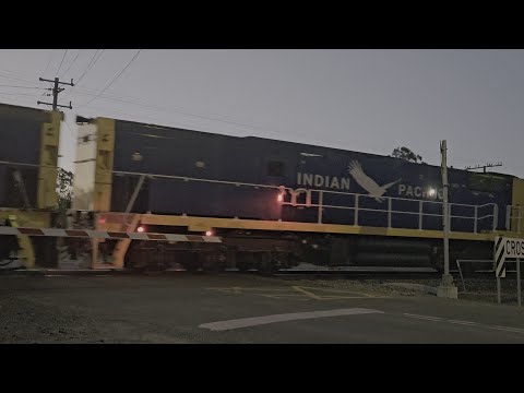 4MA5 PN down "Linfox Express #3" (NR27, NR9), Melbourne to Adelaide, 2110, 15/1/25, Ararat West VIC