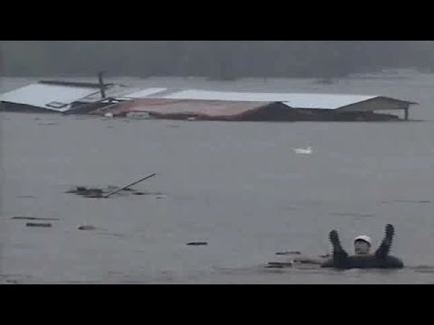 Inundación en el Sector La Suerte año 2006🇨🇱