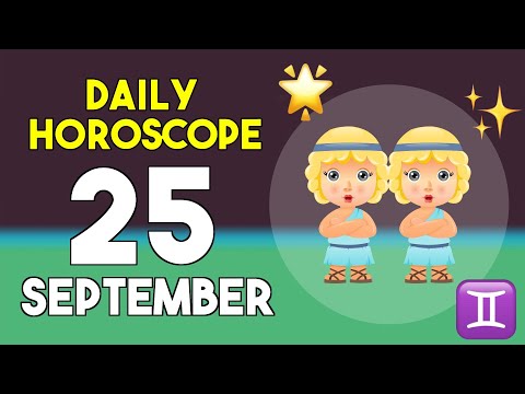 Gemini horoscope today - September 25, 2025