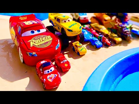 Disney Pixar Cars toys Review | Lightning McQueen, Finn McMissile, Mack, Doc Hudson,Cruz Ramirez