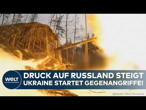 PUTINS KRIEG: Ukraine erhöht Druck auf Moskau! Militär startet Angriffe auf Ziele in Russland