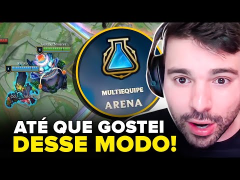 MINERVA REAGINDO e TESTANDO o NOVO MODO 2v2v2v2 no PBE!