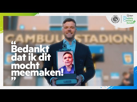 Jan (13) volgt wedstrijd SC Cambuur als TEAMGENOOT