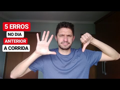 5 ERROS NO DIA ANTERIOR A CORRIDA