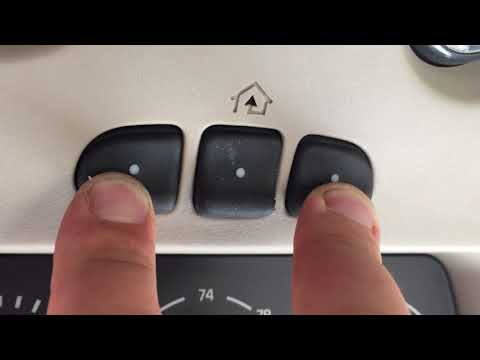 How To: Program a Garage Door Opener to Your Car