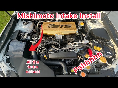 22+ WRX Mishimoto Intake Install