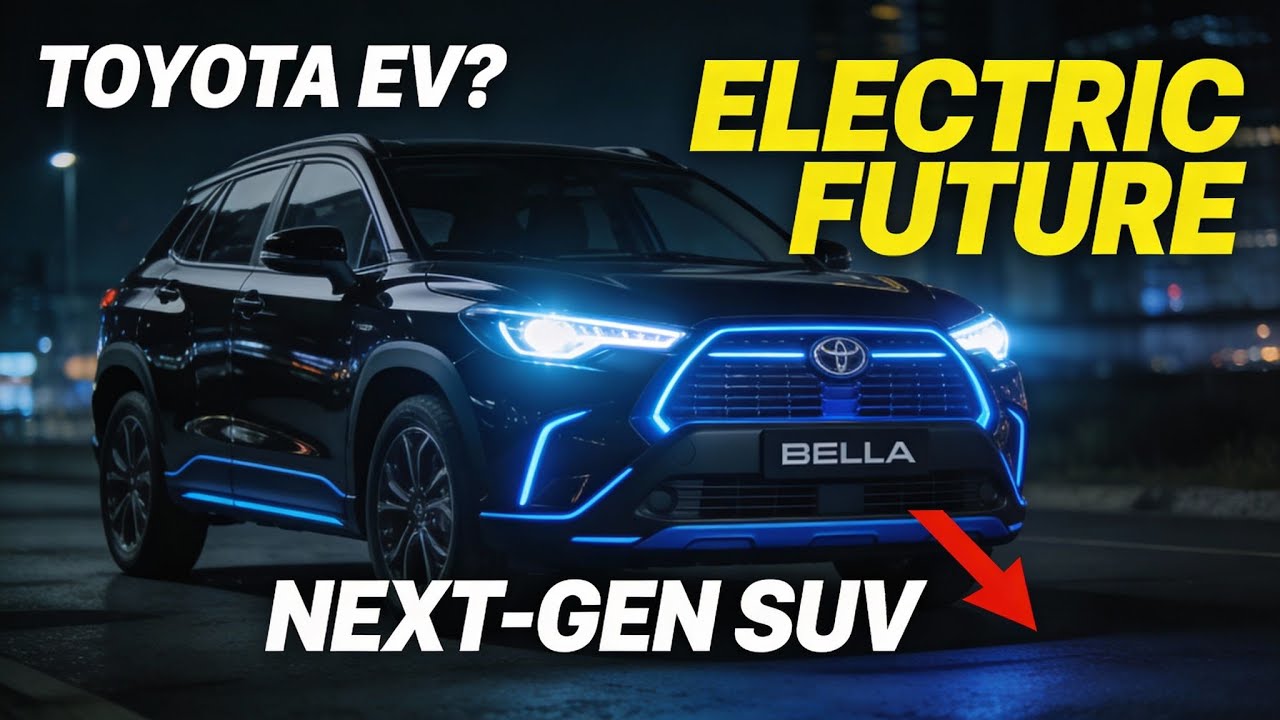 Toyota Urban Cruiser EBELLA Revealed 🔥 First Look at Toyota’s All-Electric SUV