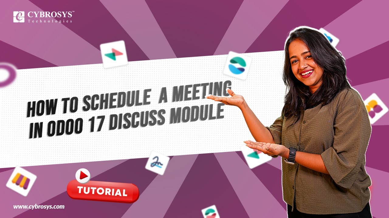 How to Schedule a Meeting in Odoo 17 Discuss App | Odoo 17 Discuss App