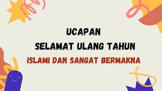 Download lagu UCAPAN SELAMAT ULANG TAHUN ISLAMI || UCAPAN ULANG TAHUN mp3 Download lagu UCAPAN SELAMAT ULANG TAHUN ISLAMI || UCAPAN ULANG TAHUN mp3