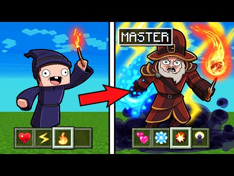 Training WIZARD to MASTER WARLOCK! (Minecraft)