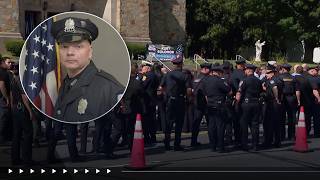 Worcester police officer Kurt Solomon remembered at wake, funeral set for Wednesday