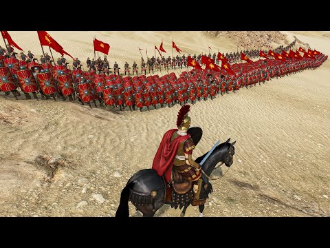 Desert of Blood — 1,000 Romans March Against 1,000 Crusaders | Bannerlord