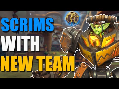 PALADINS PRO SCRIMS WITH NEW TEAM ON AERIAL RUCKUS
