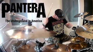 Pantera – The Underground in America | Drum Cover