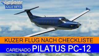 Pilatus PC-12  - Checklist & Procedures video