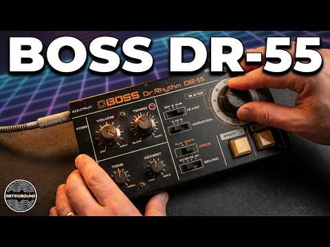 Boss DR-55 Dr. Rhythm 1980 - 1983 - Black image 6