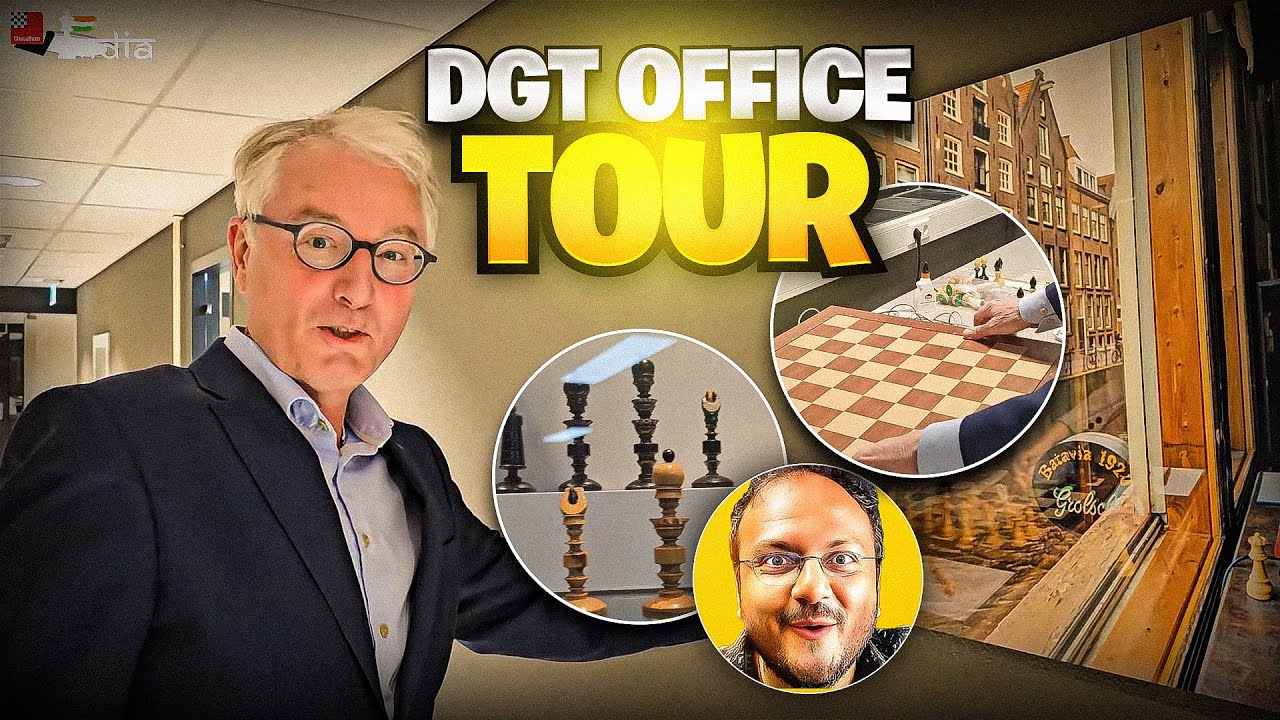 A tour of the massive DGT office | World's most loved chess boards and clock brand