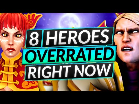 8 Heroes EVERYONE Thinks are BROKEN that are ACTUALLY TRASH - Dota 2 Guide