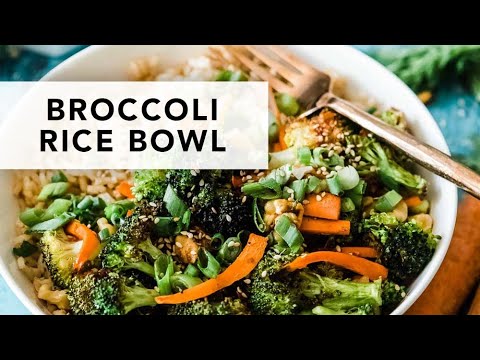 Simple Broccoli Rice Bowl Recipe