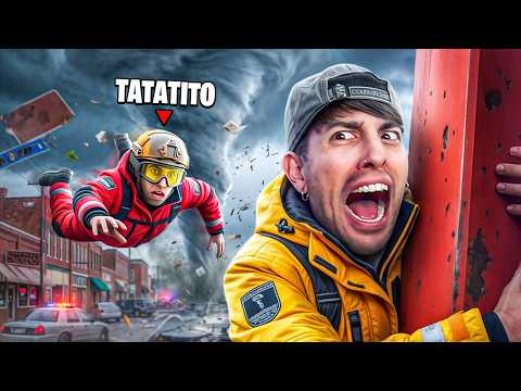 ESCAPAMOS DE UN TORNADO 💀