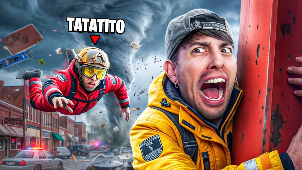 ESCAPAMOS DE UN TORNADO 💀