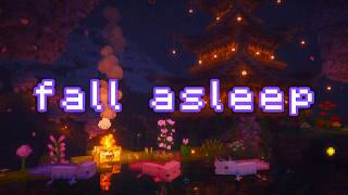 sleep now, wake up early... (minecraft music w/ rain, water, fire)