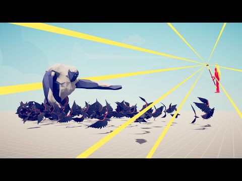 CROWS SUMMONER vs 10x EVERY UNIT - Totally Accurate Battle Simulator TABS