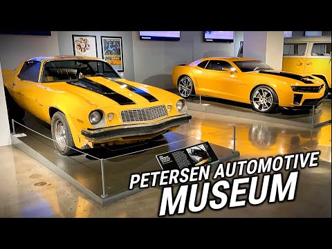 Petersen Automotive Museum FULL TOUR | Los Angeles California | Movie Cars, Low Riders & More!
