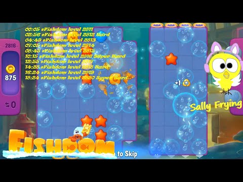 Fishdom level 2811 to 2820