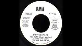 Thelma Houston - Don&#39;t Leave Me This Way (Extended Mix)